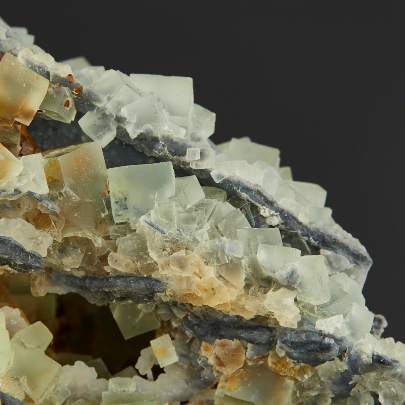 Друза флюорит Китай 9-12&nbsp;см