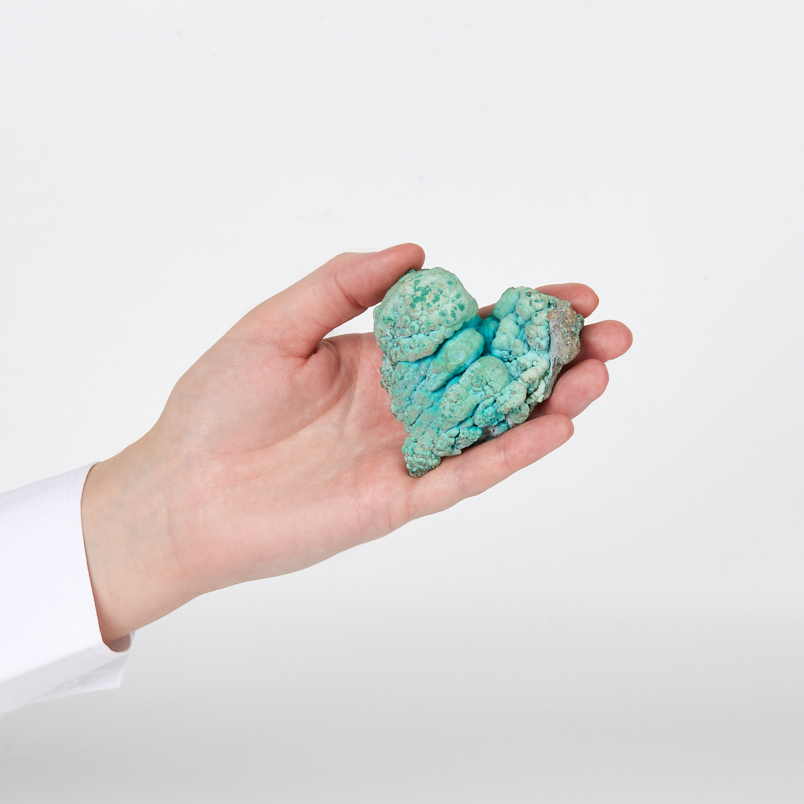 Образец микс малахит, хризоколла (7-12&nbsp;см)