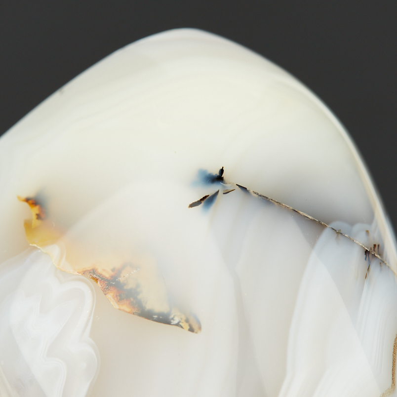 Стела агат серый Мадагаскар (7-12&nbsp;см)