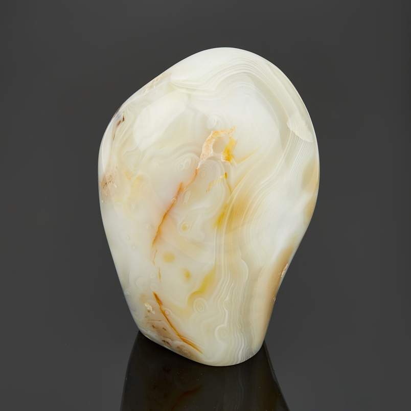 Стела агат серый Мадагаскар (7-12&nbsp;см)