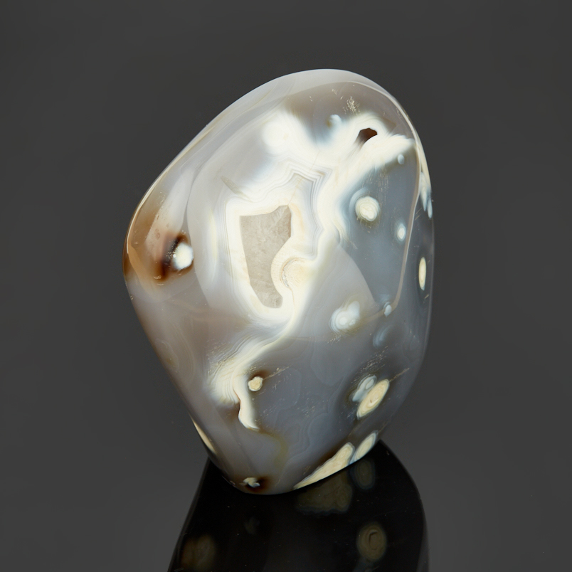 Стела агат серый Мадагаскар (7-12&nbsp;см)