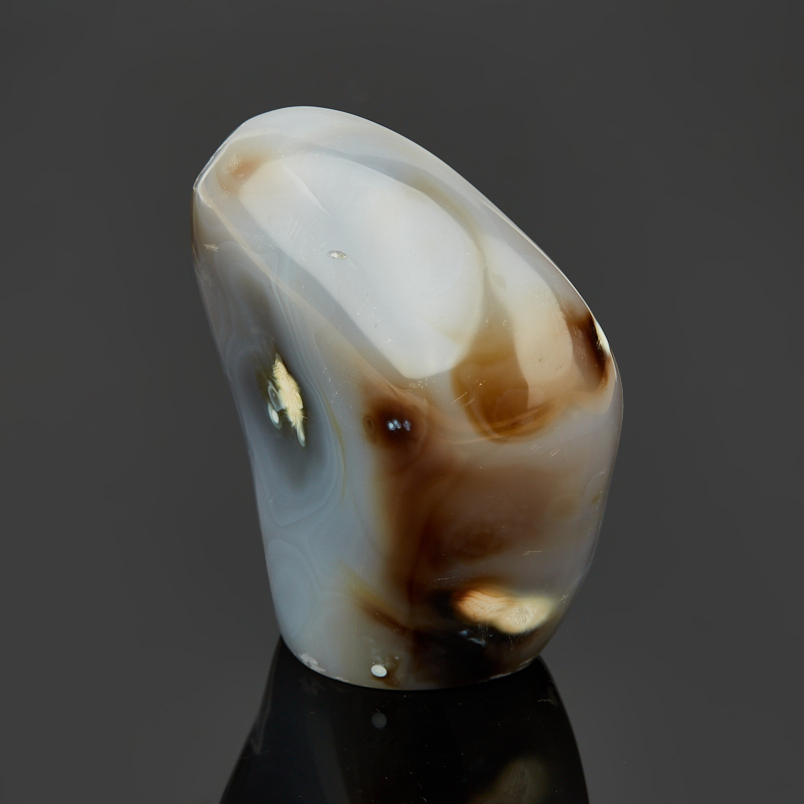 Стела агат серый Мадагаскар (7-12&nbsp;см)