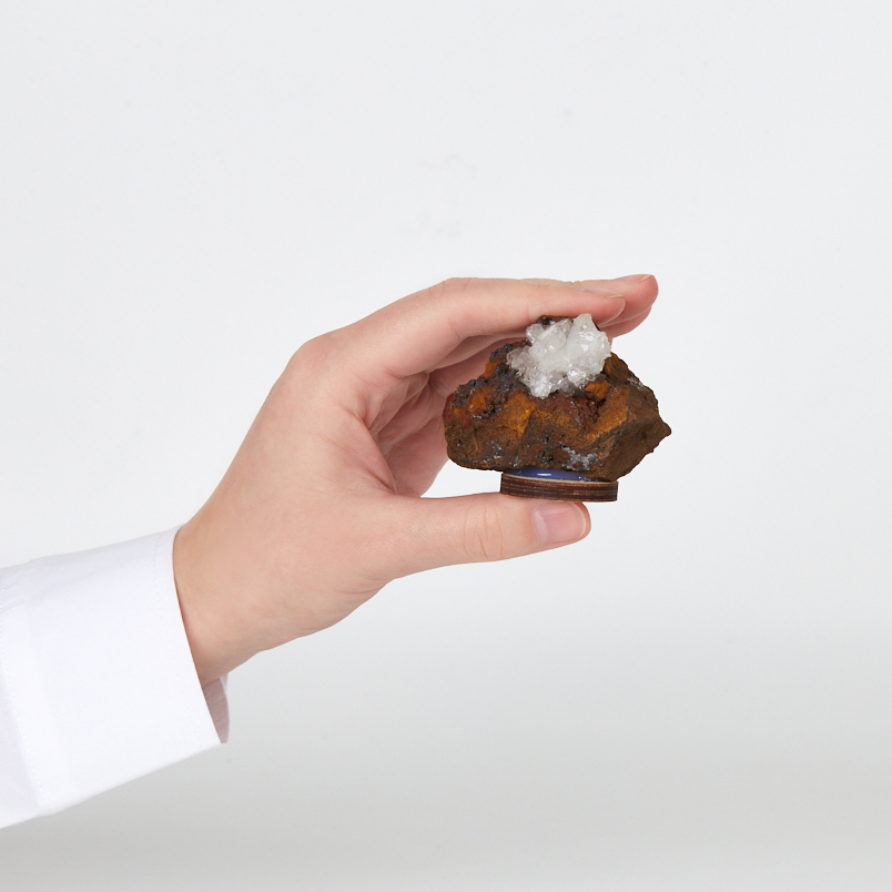 Образец гемиморфит Мексика 5-7&nbsp;см (на подставке)