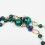 Бусы микс лазурит, малахит (биж. сплав позолота, сталь хир. позолота) длинные 82 см