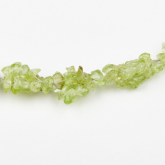 Бусы хризолит США (жгут) 46 см (+7 см) (сталь хир.)