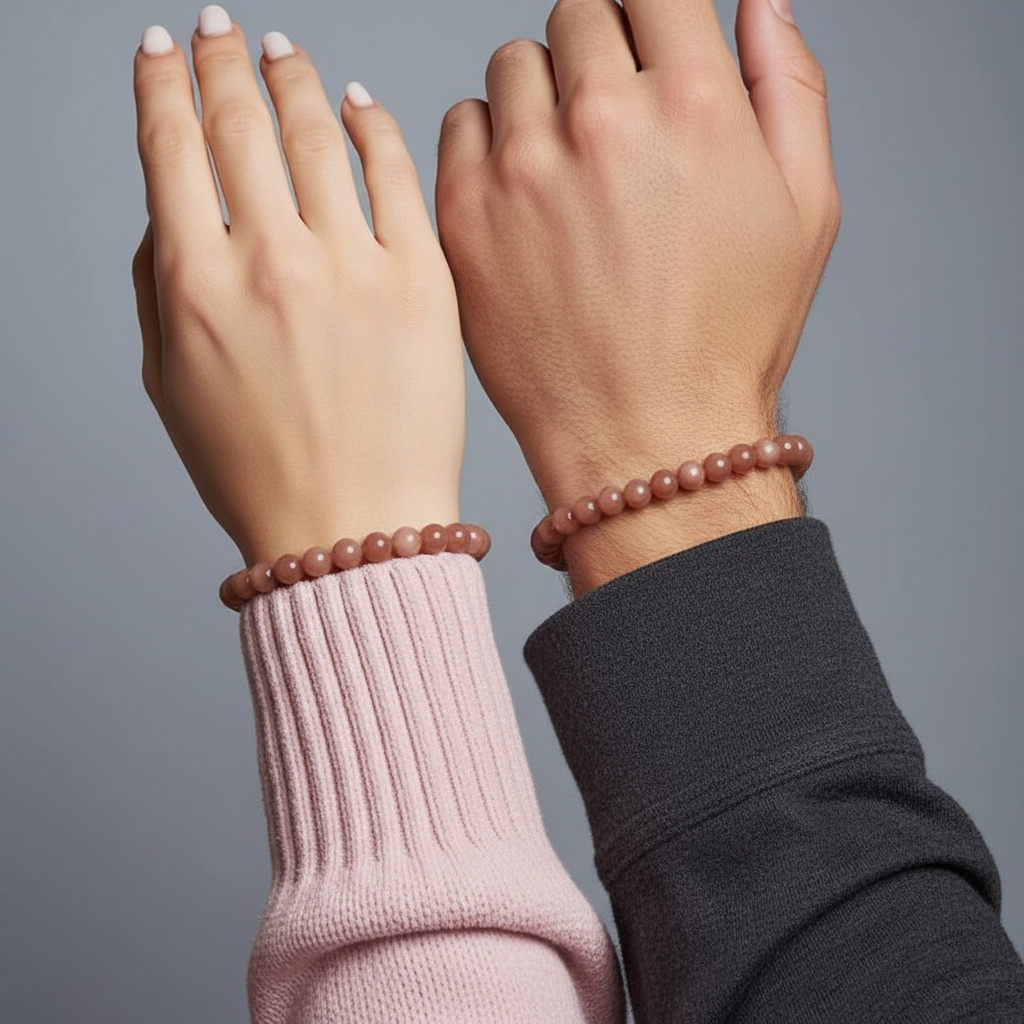 Браслет солнечный камень Индия 8 мм 18 см