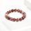 Браслет авантюрин красный Бразилия 8&nbsp;мм 18&nbsp;см