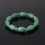 Браслет авантюрин зеленый Зимбабве 6 мм 17 см