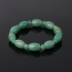 Браслет авантюрин зеленый Зимбабве 6 мм 17 см