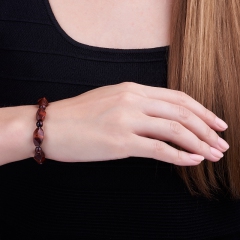 Браслет бычий глаз ЮАР 6 мм 18 см