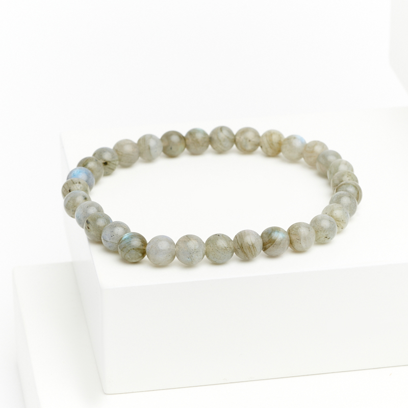 Браслет лабрадор Мадагаскар 6 мм 16 см