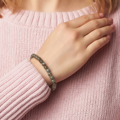 Браслет лабрадор Мадагаскар 6 мм 16 см