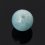 Бусина аквамарин Бразилия шарик 4 мм (1 шт)