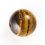 Бусина тигровый глаз ЮАР шарик 12 мм (1 шт)