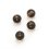 Бусина раухтопаз Бразилия шарик 6 мм (1 шт)