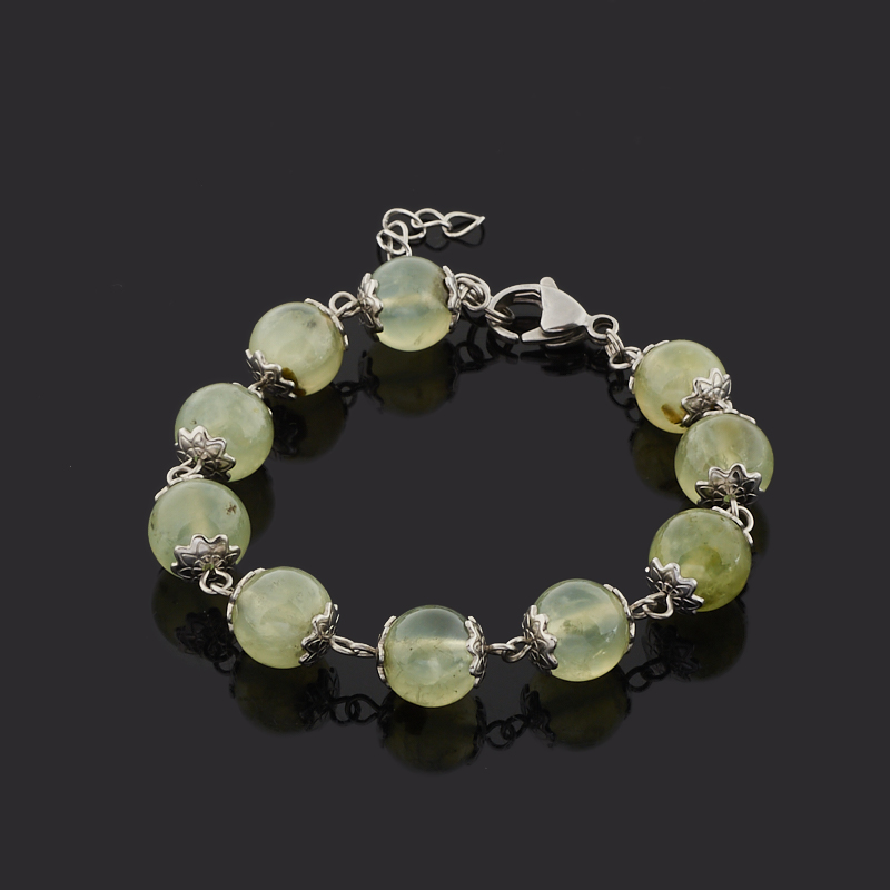 Браслет пренит ЮАР (сталь хир.) 10 мм 18 см (+3 см)