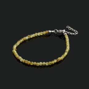 Браслет хризолит США (сталь хир.) огранка 3 мм 18 см (+3 см)