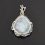 Кулон кахолонг Казахстан (нейзильбер) 5&nbsp;см