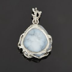 Кулон кахолонг Казахстан (нейзильбер) 5 см