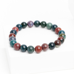 Браслет гелиотроп Индия 8 мм 18 см