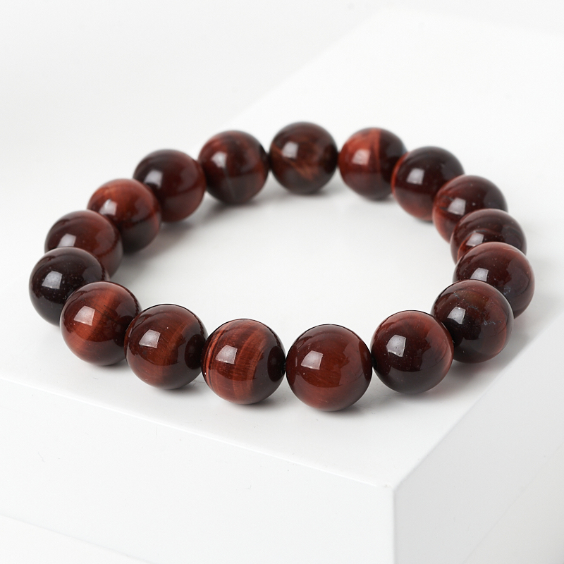 Браслет бычий глаз ЮАР 12 мм 20 см