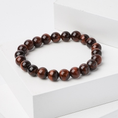 Браслет бычий глаз ЮАР 8 мм 18 см