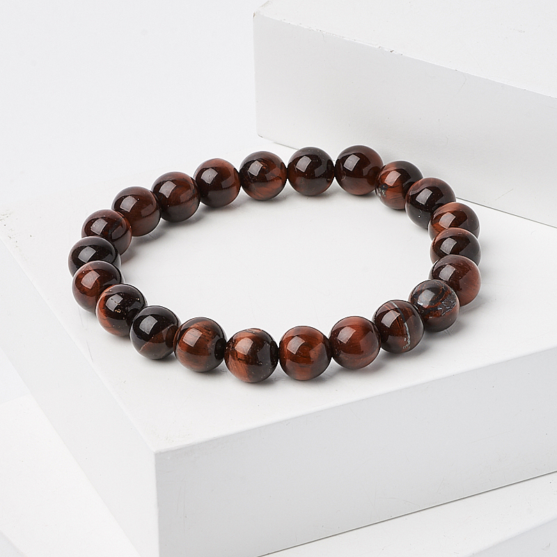 Браслет бычий глаз ЮАР 8 мм 18 см