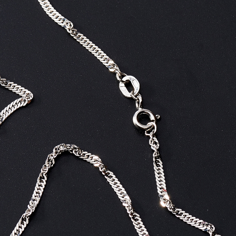 Цепь (серебро 925 пр. родир. бел.) полновесная сингапур 55 см Россия