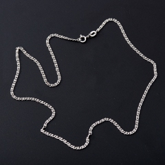 Цепь (серебро 925 пр. родир. бел.) полновесная птичий глаз 50 см Россия