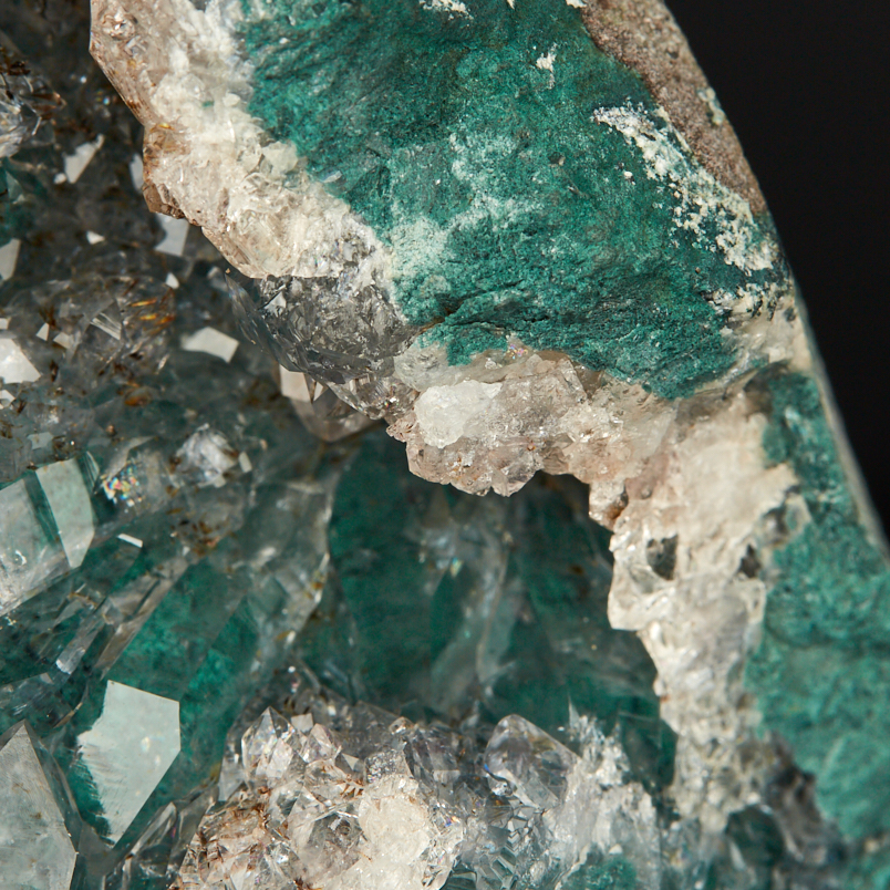 Жеода аметист зелёный Бразилия 12-16&nbsp;см