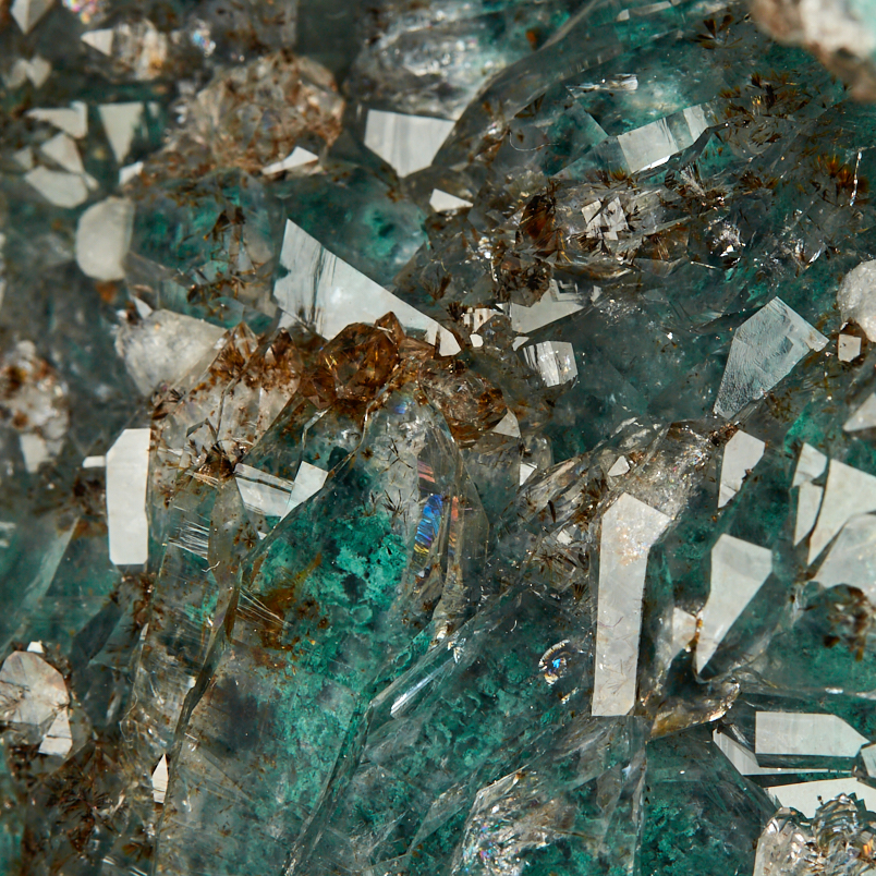 Жеода аметист зелёный Бразилия 12-16&nbsp;см