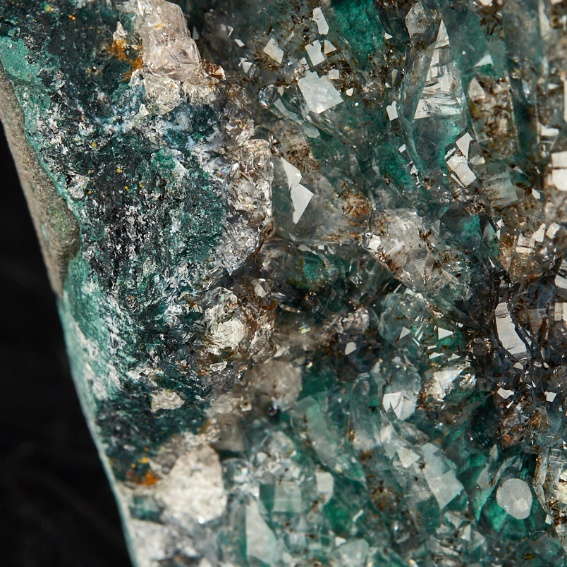 Жеода аметист зелёный Бразилия 12-16&nbsp;см