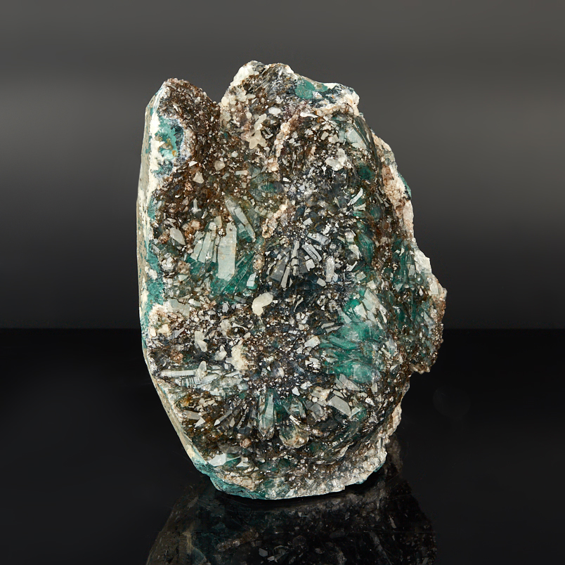 Жеода аметист зелёный Бразилия 16-20&nbsp;см