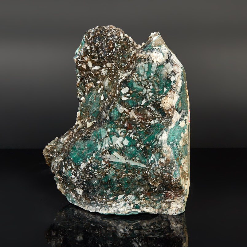 Жеода аметист зелёный Бразилия 16-20&nbsp;см