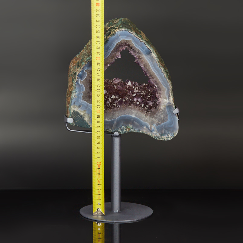 Срез аметист Бразилия от 20&nbsp;см (на подставке)