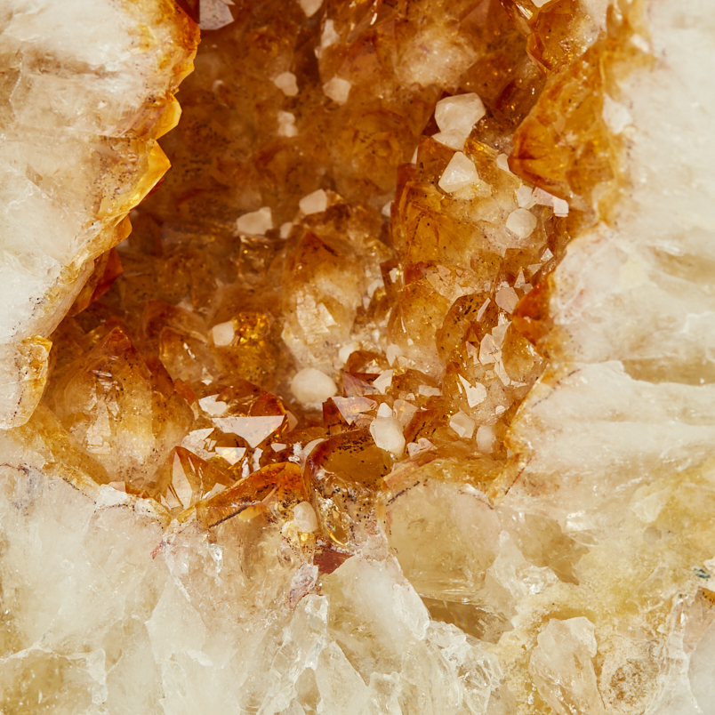 Жеода цитрин Бразилия от 20&nbsp;см