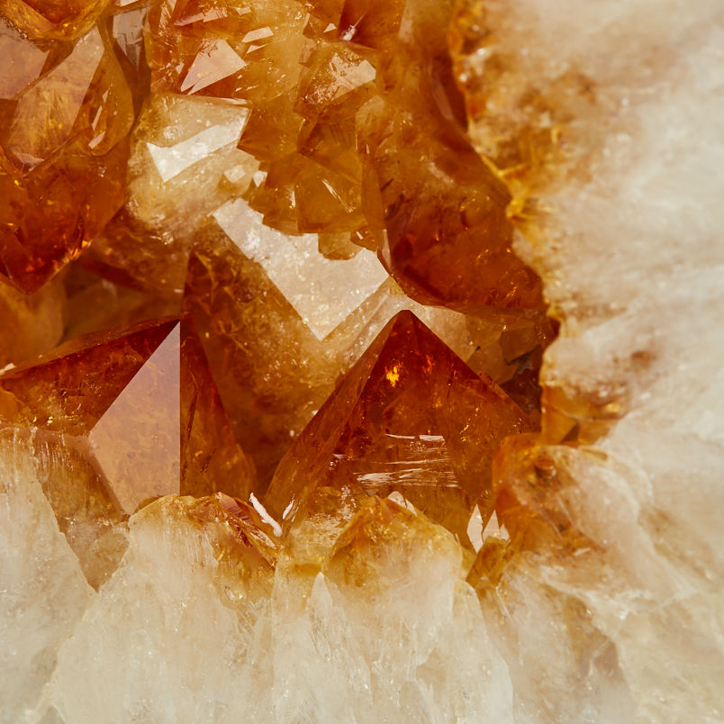 Жеода цитрин Бразилия от 20&nbsp;см