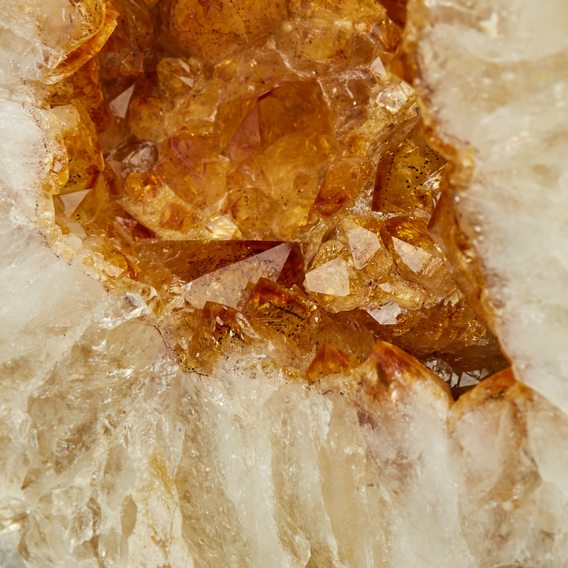 Жеода цитрин Бразилия от 20&nbsp;см