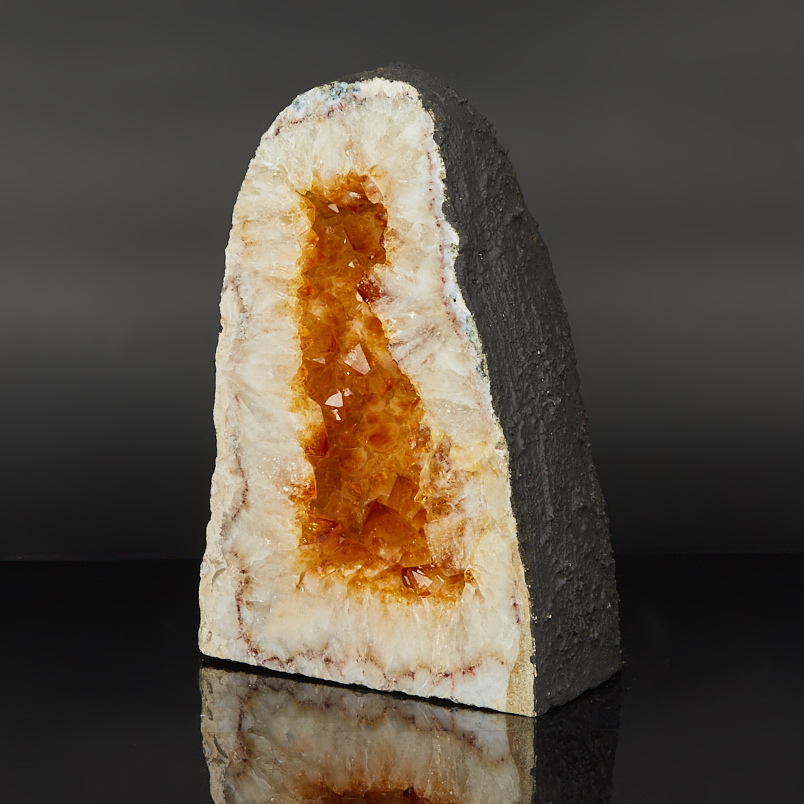 Жеода цитрин Бразилия от 20&nbsp;см