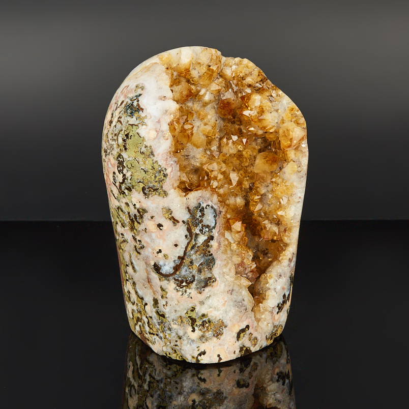 Друза цитрин Бразилия 16-20&nbsp;см