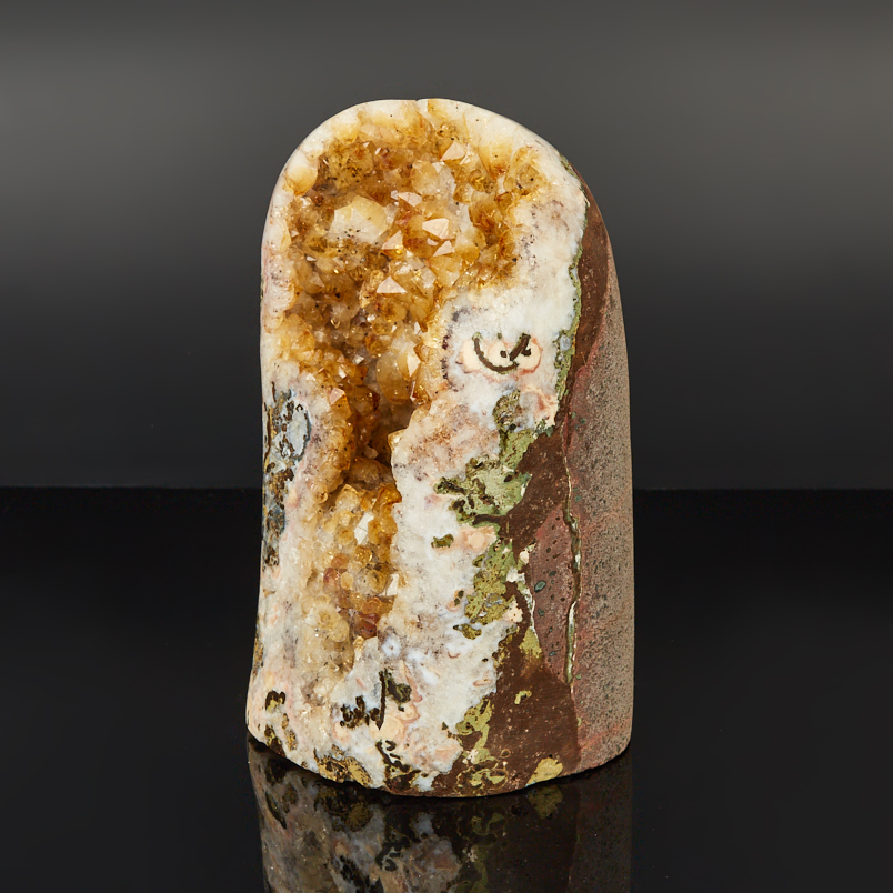 Друза цитрин Бразилия 16-20&nbsp;см