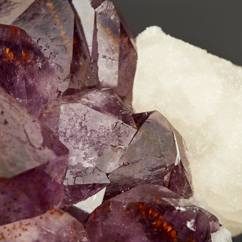 Друза аметист Бразилия от 20&nbsp;см (на подставке)