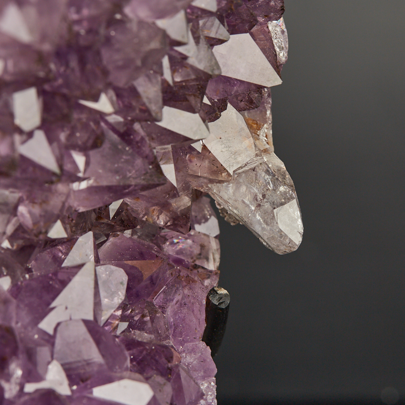 Друза аметист Бразилия 16-20&nbsp;см (на подставке)