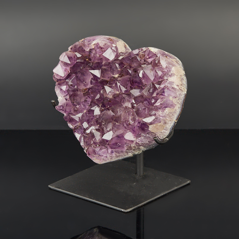 Друза аметист Бразилия 12-16&nbsp;см (на подставке)