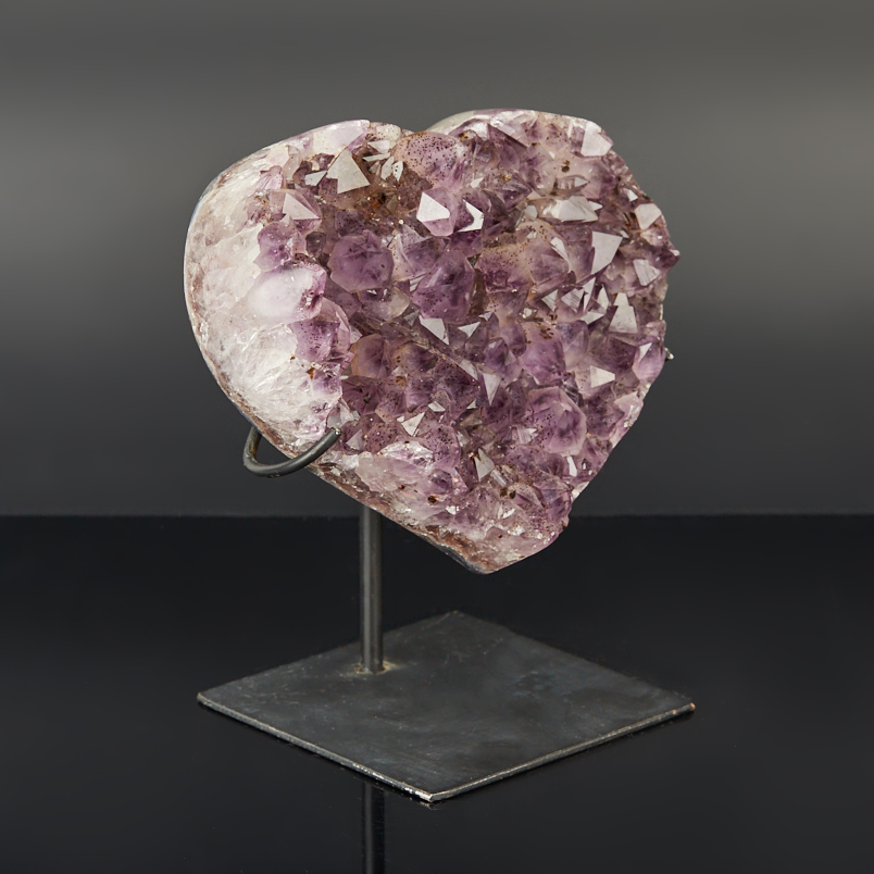 Друза аметист Бразилия 12-16&nbsp;см (на подставке)