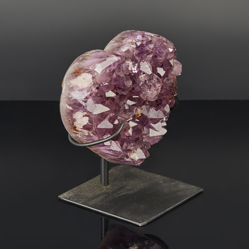 Друза аметист Бразилия 9-12&nbsp;см (на подставке)