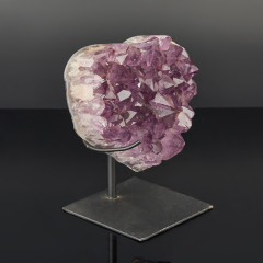 Друза аметист Бразилия 9-12 см (на подставке)