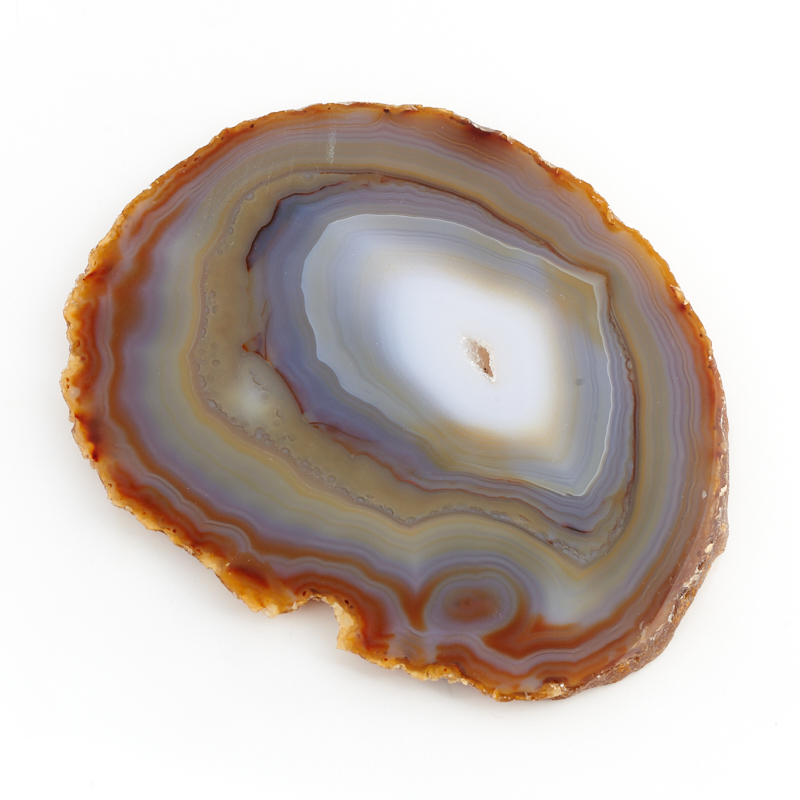 Срез агат коричневый Бразилия 9-12&nbsp;см (1&nbsp;шт)