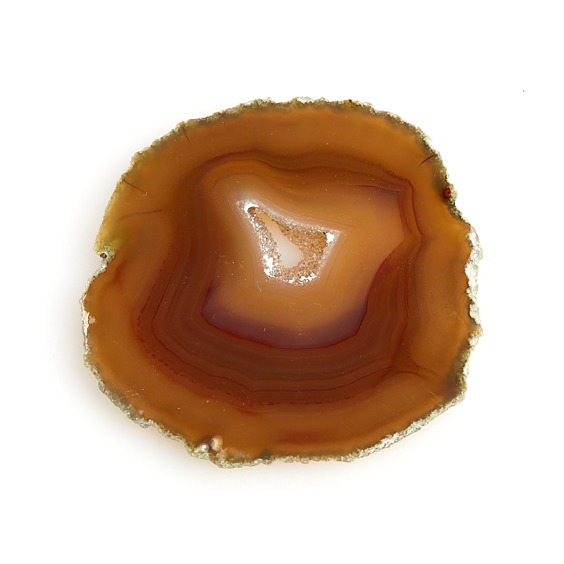 Срез агат коричневый Бразилия 7-9 см (1 шт)