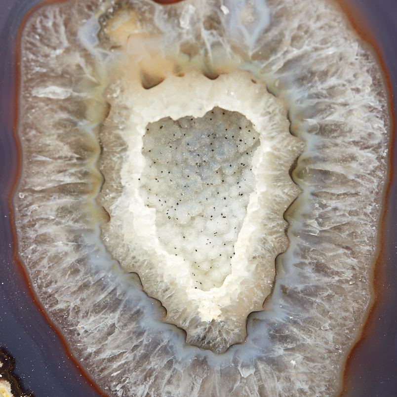 Жеода агат серый Бразилия 12-16 см